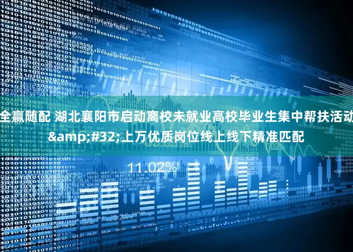 全赢随配 湖北襄阳市启动离校未就业高校毕业生集中帮扶活动 上万优质岗位线上线下精准匹配